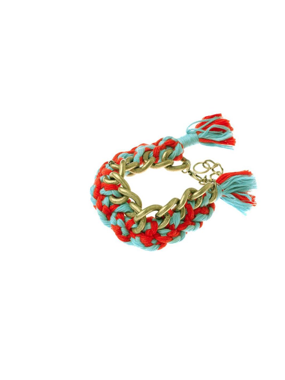 <p>We all know the colourful friendship bracelet is the coolest way to accessorize this season, and at just £7, you can layer up to the max with these new styles <a href="http://www.pretaportobello.com/PPB/Festival-Chain-Bracelet.aspx">PPB</a> braided br