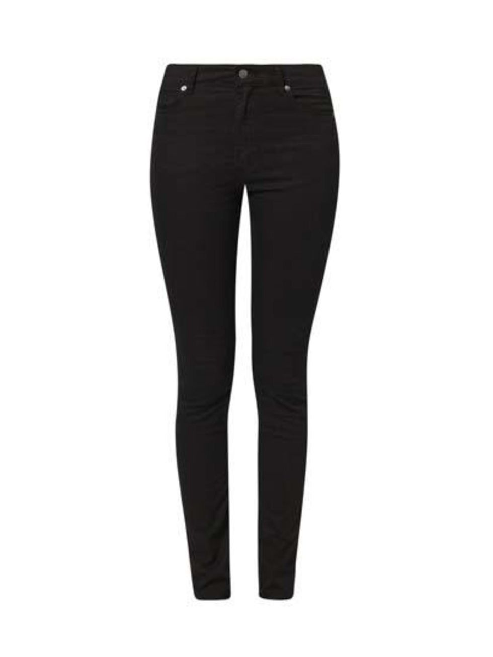 <p>Add black skinny jeans, like these from Cheap Mondays, £42 available at <a href="http://www.zalando.co.uk/cheap-monday-second-skin-very-stretch-slim-fit-jeans-black-ch621a036-955.html">Zalando</a></p>