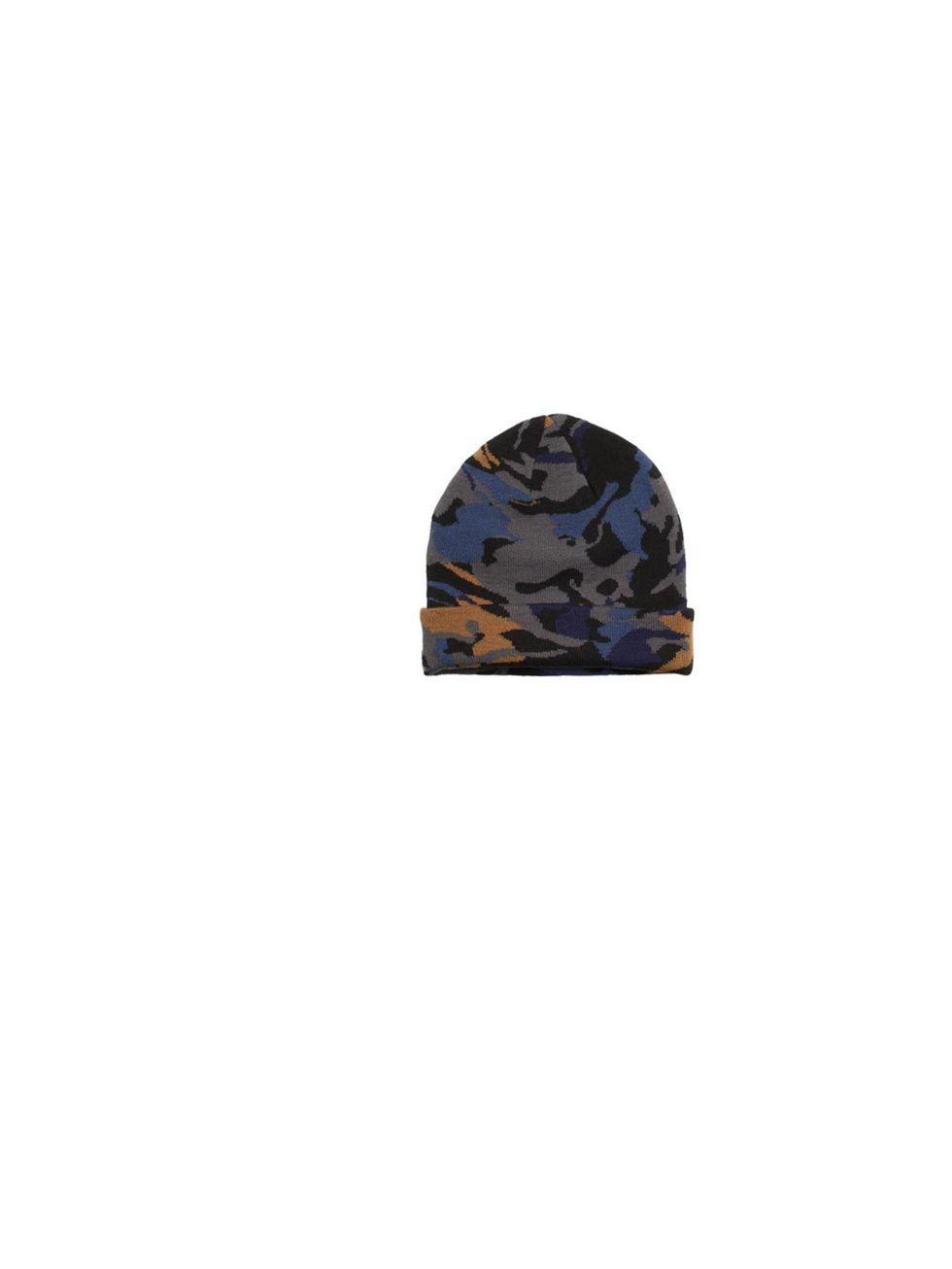 <p>Add a dash of drama to daytime looks with <a href="http://www.monki.com/Shop">Monki</a>'s 'Ruby' camo beanie, £6</p>