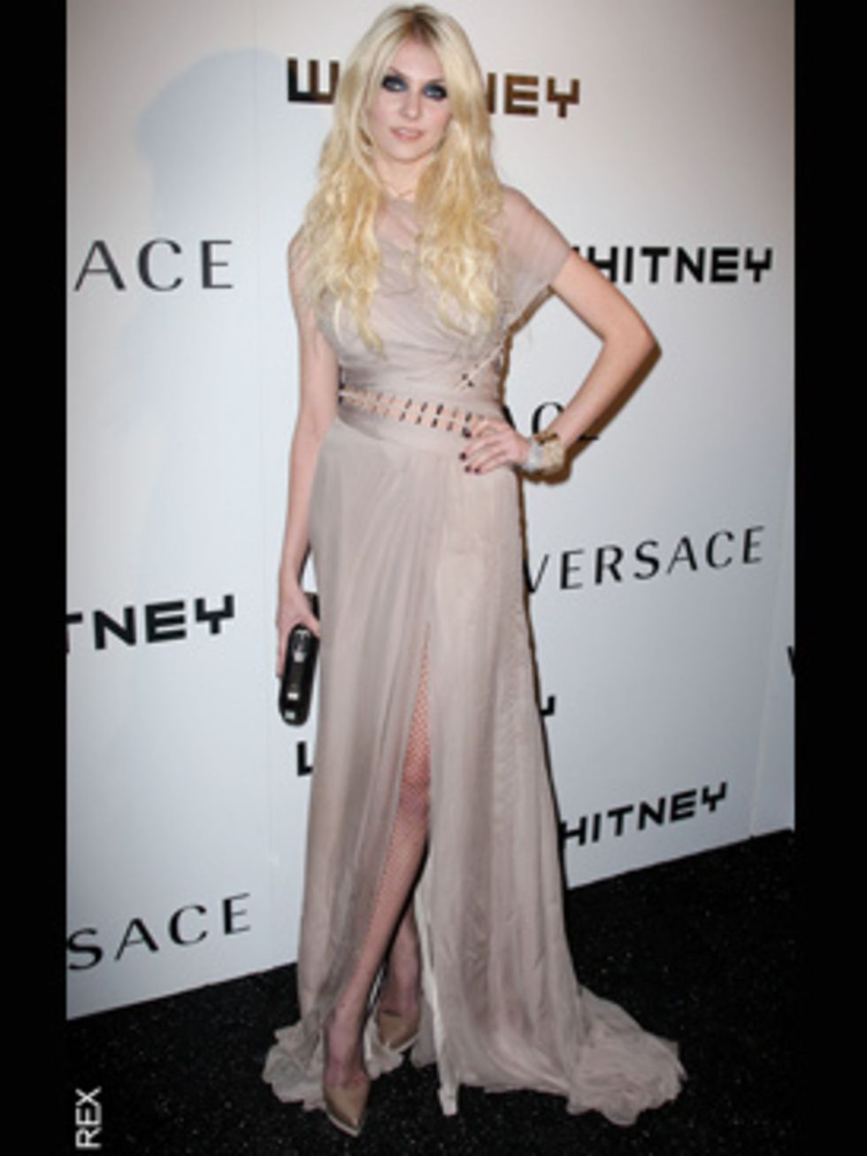 <p>Taylor Momsen at the Whitney Museum Gala</p>