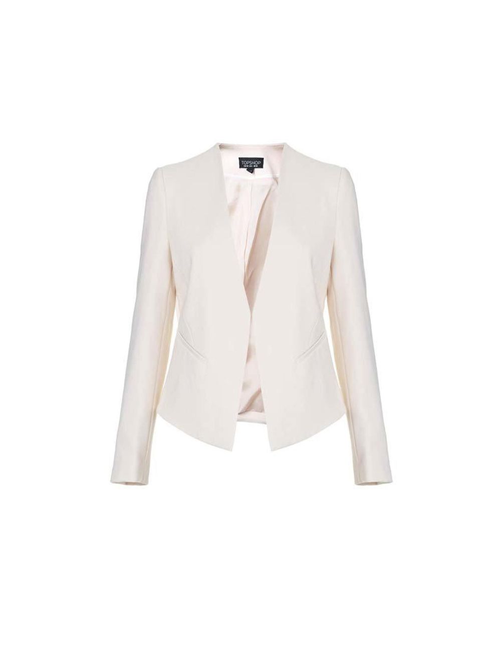 Add a white blazer for the summer nights

Topshop, £48