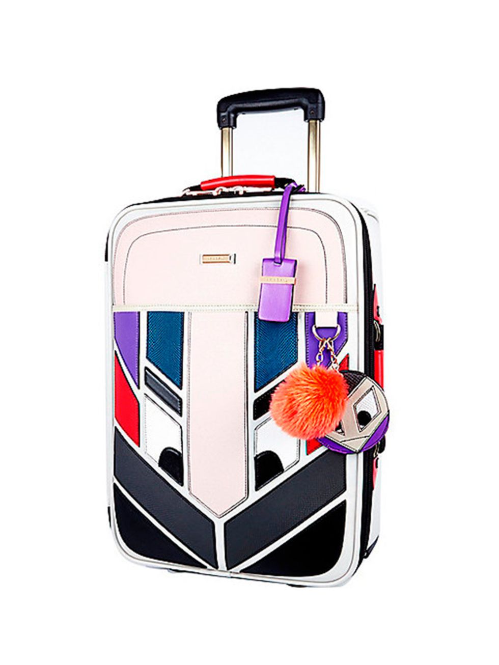 <p>Fashion Assistant Felicity Kay is packing her summer essintials in this cute suitcase. </p>

<p><a href="http://www.riverisland.com/women/bags--purses/make-up-bags--luggage/grey-monster-wheelie-suitcase-671825" style="font-size: 13px; line-height: 1.6;