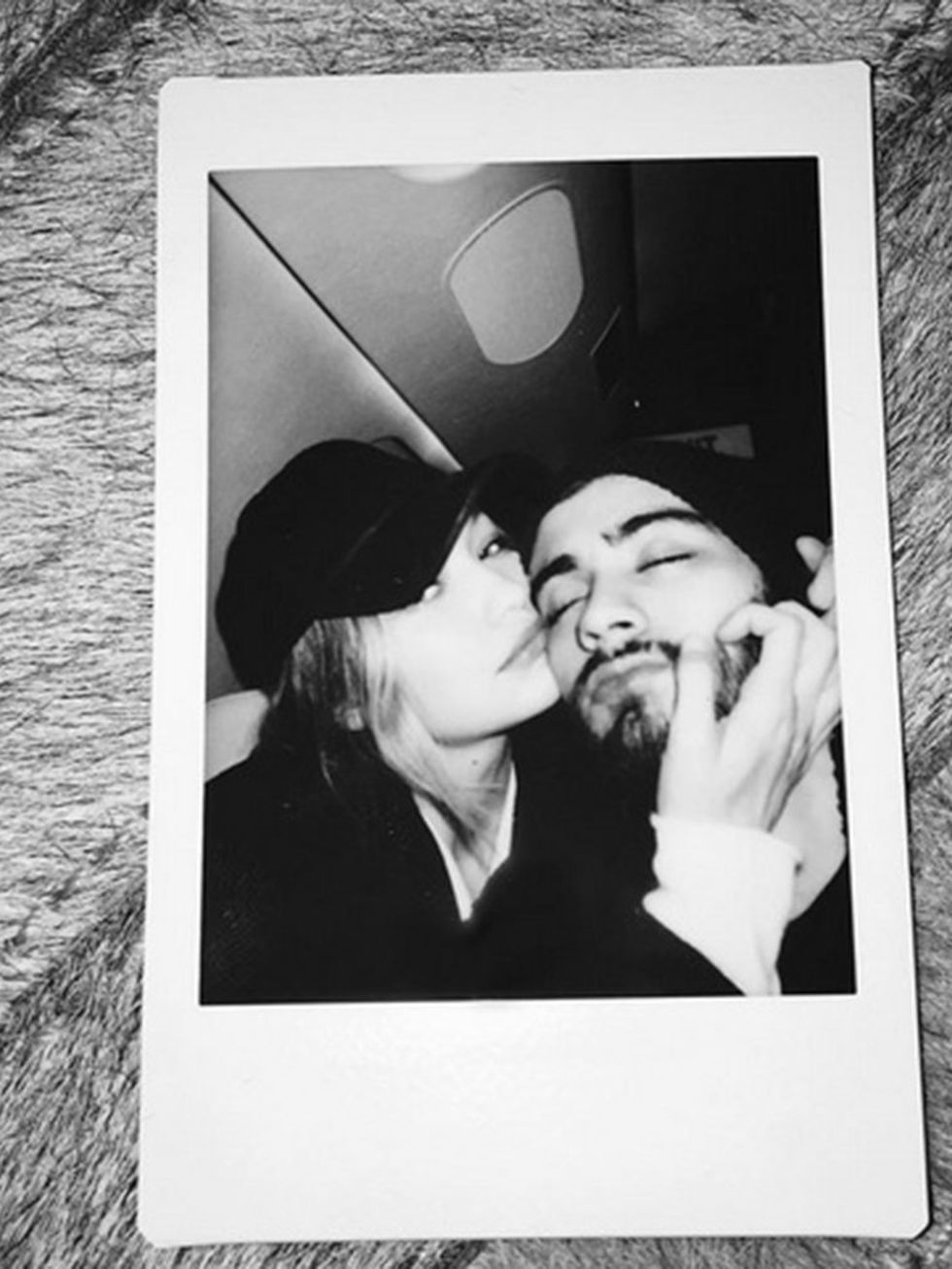 Zayn Malik and Gigi Hadid proved they were officially dating after Zayn posted their first couple photo on Instagram.