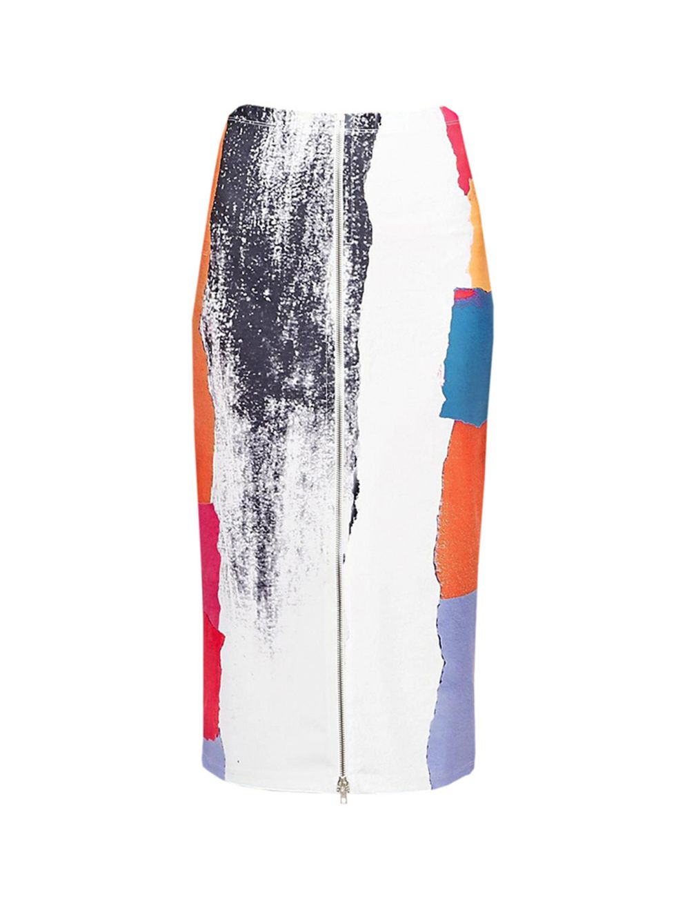 <p><a href="http://www.asos.com/ASOS/ASOS-Abstract-Brush-Stroke-Zip-Front-Neoprene-Pencil-Skirt/Prod/pgeproduct.aspx?iid=5356871&cid=2639&sh=0&pge=0&pgesize=36&sort=-1&clr=Multi&totalstyles=738&gridsize=3" target="_blank">ASOS</a> skirt, £35</p>
