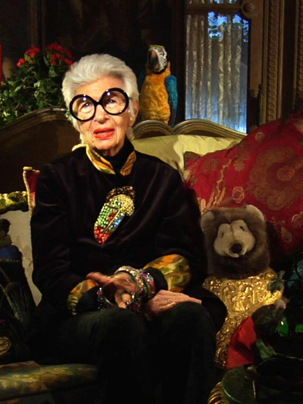 <p>Iris Apfel, one of Bill Cunningham's favourite subjects, appears in the documentary.</p>