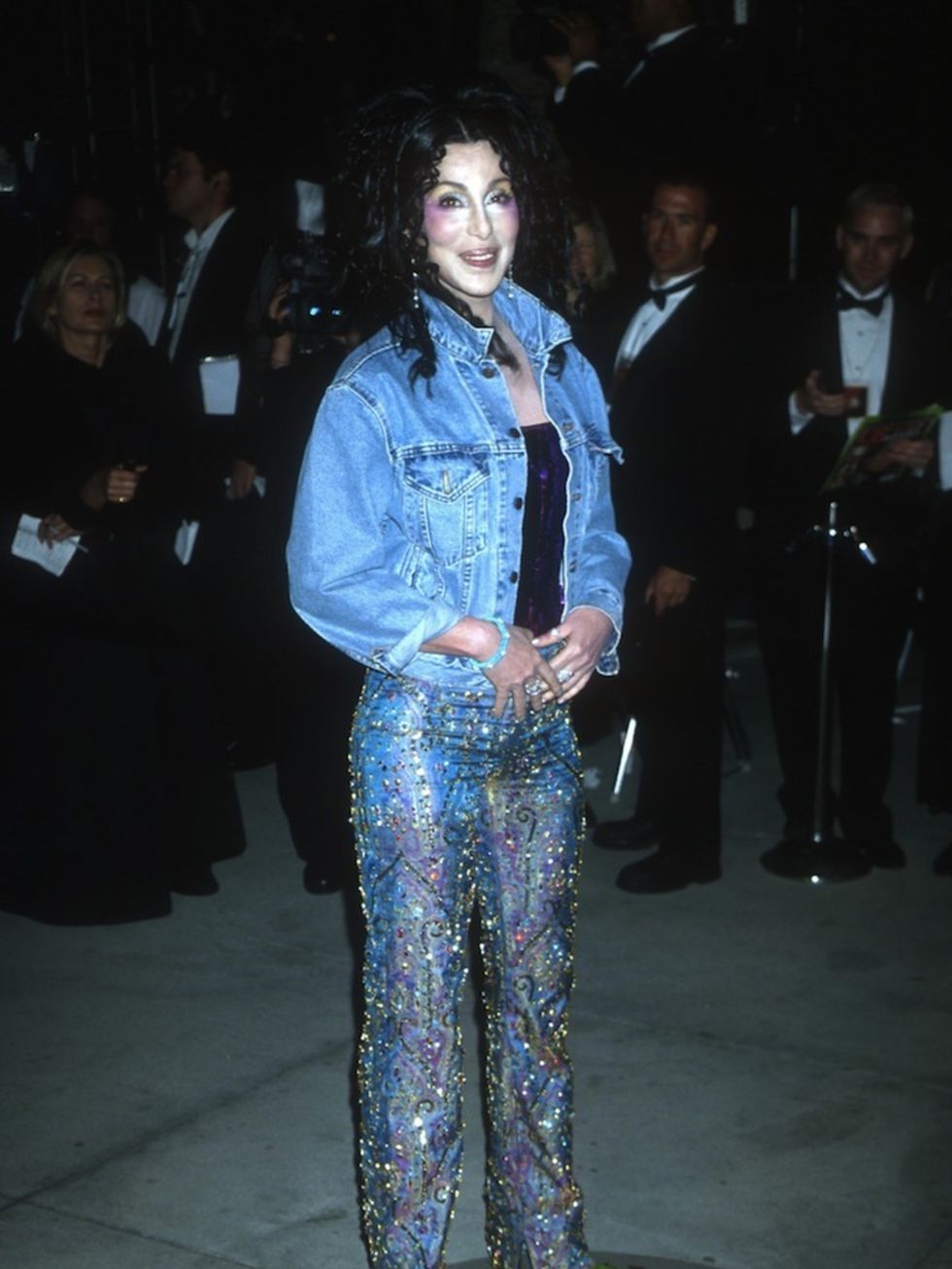 <p>At the Vanity Fair Oscars After Party in 2000</p>