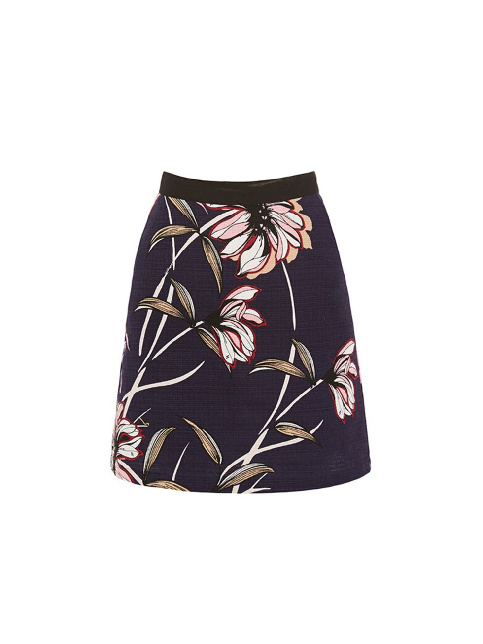 <p><a href="http://www.warehouse.co.uk/wallpaper-floral-skirt/all/warehouse/fcp-product/02286399" target="_blank">Warehouse</a> floral mini skirt, &pound;30</p>