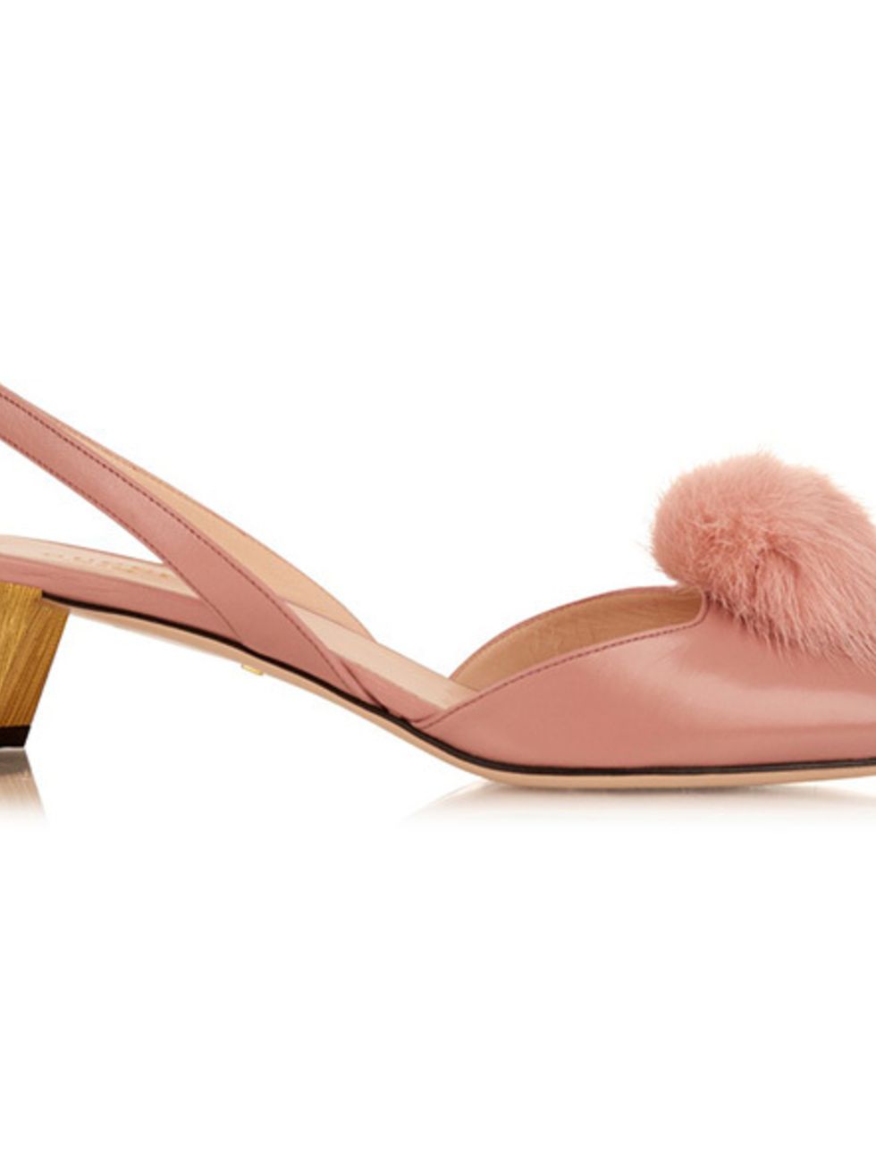 <p>Pom-pom leather pumps, £520, <a href="http://www.matchesfashion.com/products/Gucci-Mink-fur-pompom-leather-pumps--1034294" target="_blank">Gucci</a></p>