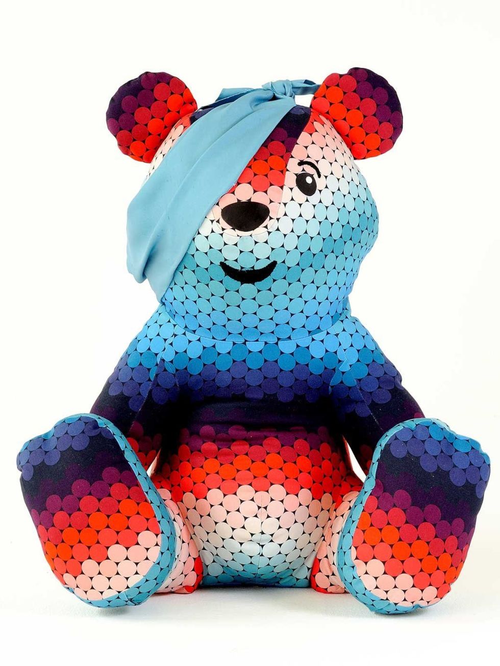 <p>Pudsey Bear by Jonathan Saunders for Children in Need</p>