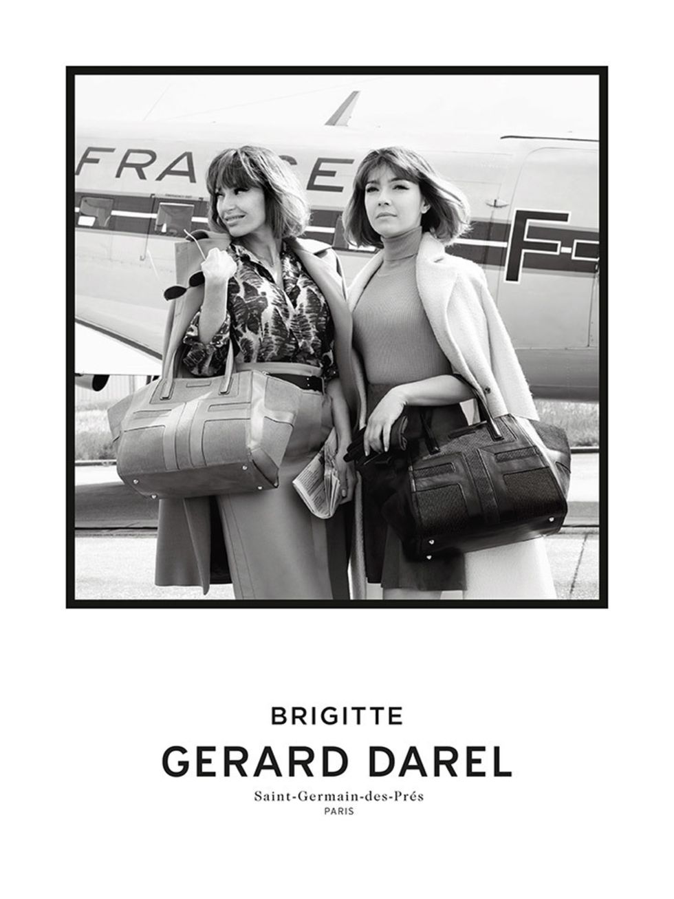 Pop duo Brigitte are the stars of the new Gerard Darel campaign, photographed by Christophe Roué, September 2015.