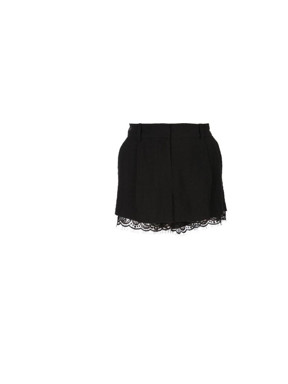 <p>Simple, sexy and seriously chic, Diane von Furstenberg's lace overlay shorts tick every office-to-evening box, £228, at <a href="http://www.farfetch.com/shopping/women/diane-von-furstenberg-yara-shorts-item-10450811.aspx?storeid=9016">Farfetch.com</a><