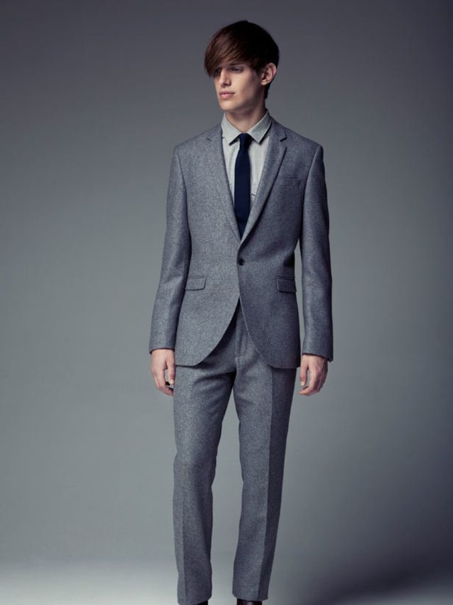 <p>Primark lookbook image of a model in a suit</p>