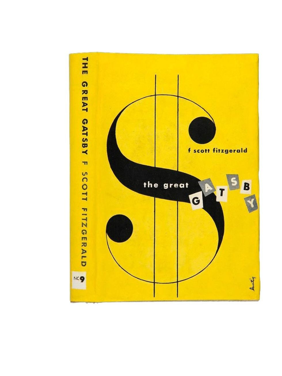 <p><strong>Graphic Gatsby:</strong>  The man behind this beautifully clean and simple dollar sign was a Modern pioneer, who refused to dumb down his designs in order to achieve sales.  </p><p>This Gatsby cover is only one of a <a href="http://www.alvinl