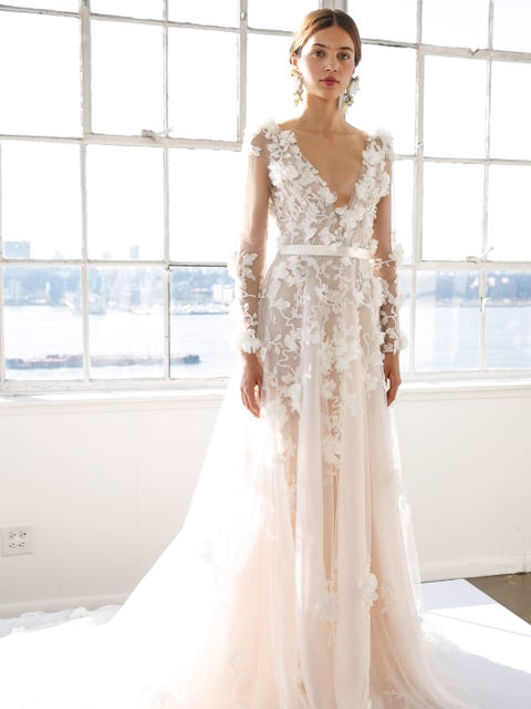 The Most Breathtaking Wedding Dresses From Bridal Fashion Week Marchesa