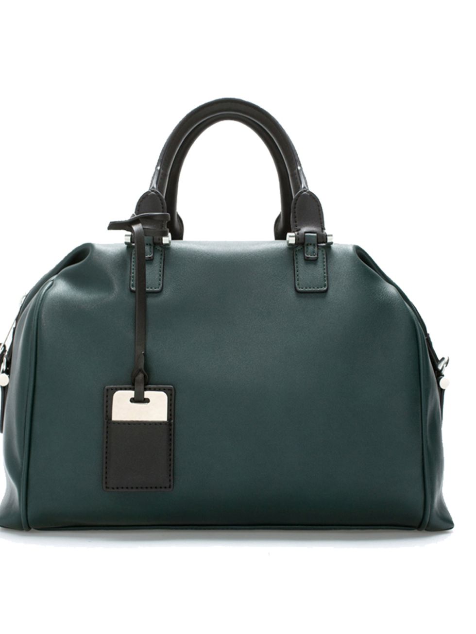 <p>Bowler bag, £49.99 by <a href="http://www.zara.com/uk/en/woman/handbags/soft-bowling-bag-c269200p2172603.html">Zara</a>.</p>