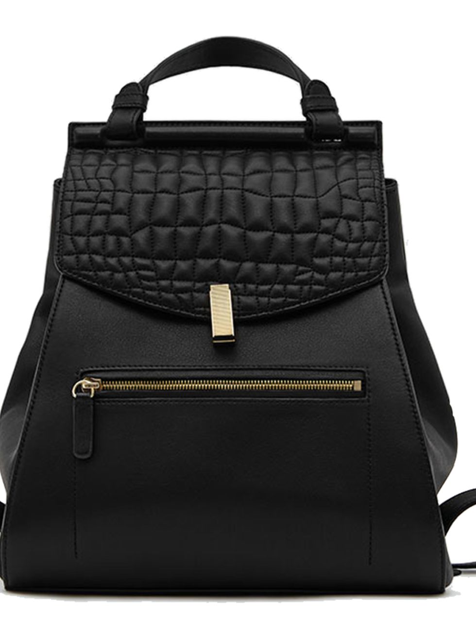 <p>Quilted rucksack, £265 by <a href="http://www.reiss.com/womens/bags/alto/black/#">Reiss</a>.</p>