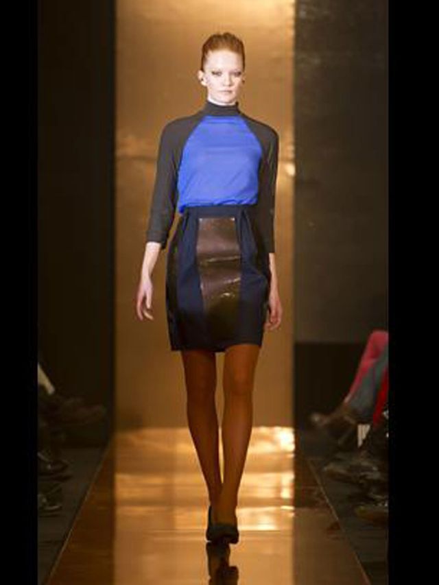 <p>A look from H&amp;M Design Award winner Stine Riis's Stockholm MBFW show.</p>