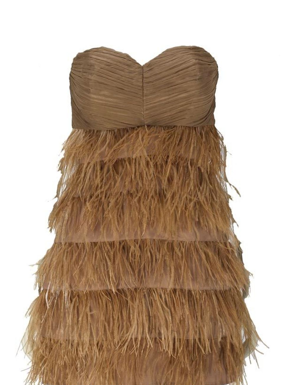 <p>Feather tiered dress, £89.99, by Zara (0207 534 9500) </p>