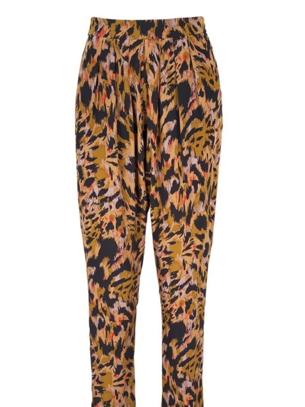 <p>Animal print harem trousers, £120, by <a href="http://www.whistles.co.uk/fcp/categorylist/dept/shop?resetFilters=true">Whistles</a> </p>