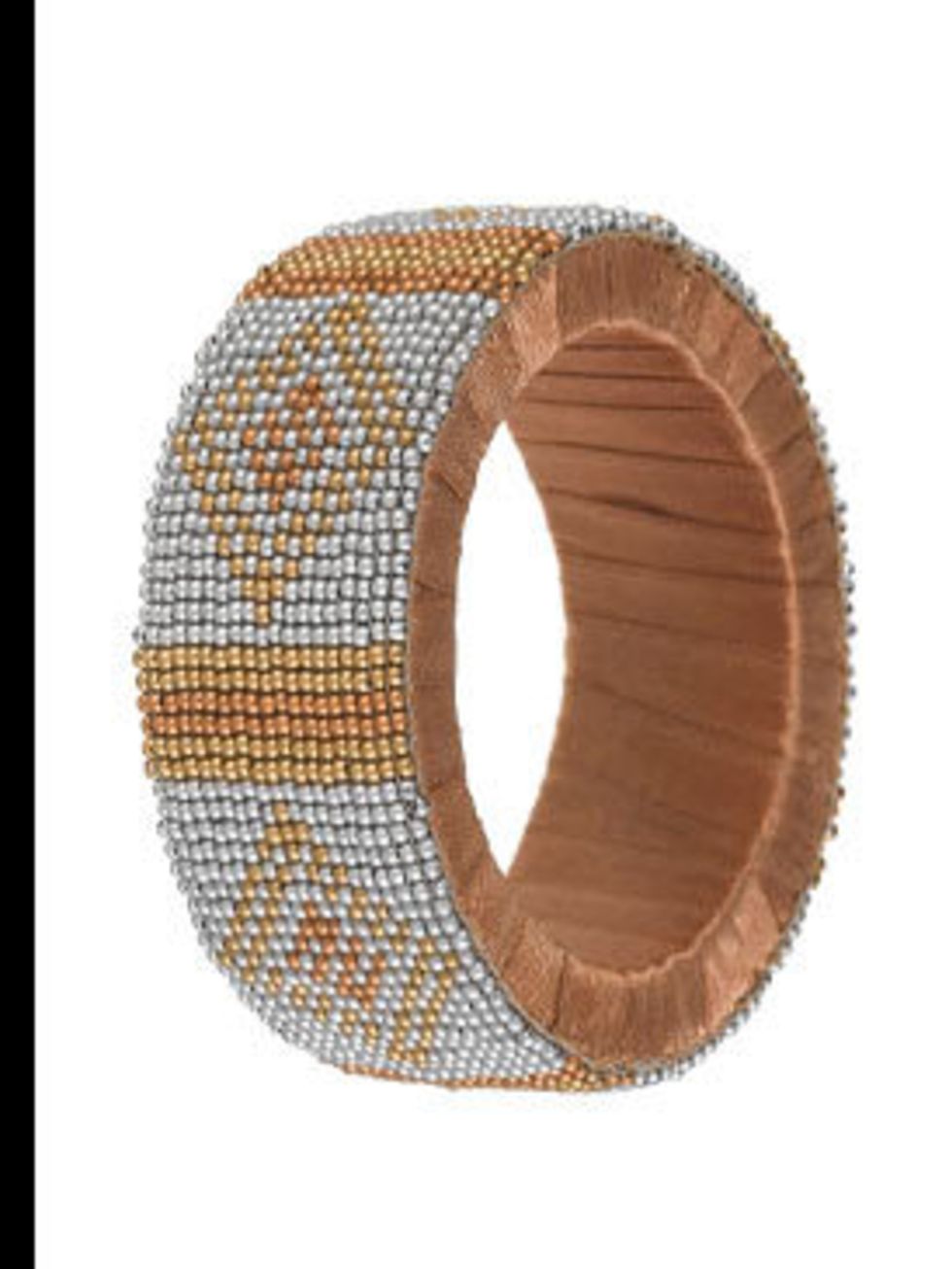 <p>Bangle, £12 by <a href="http://www.marksandspencer.com/gp/node/n/42966030/276-7919945-1741309?intid=gnav_hp_img">Marks and Spencer</a></p>