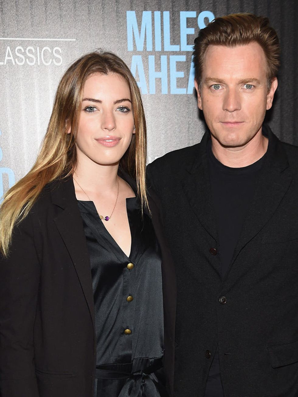 <p>Clara McGregor</p>

<p>Clara (a budding photographer), stepped out with dad Evan for a screening of Miles Ahead in New York, March 2016.</p>