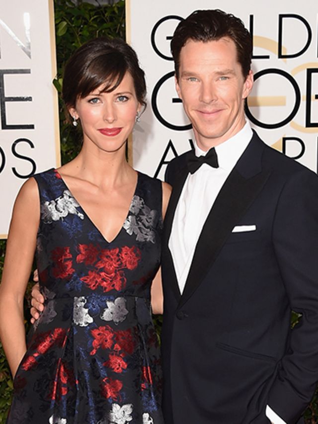 benedict-cumberbatch-sophie-hunter-goldern-globes-january-2015-getty