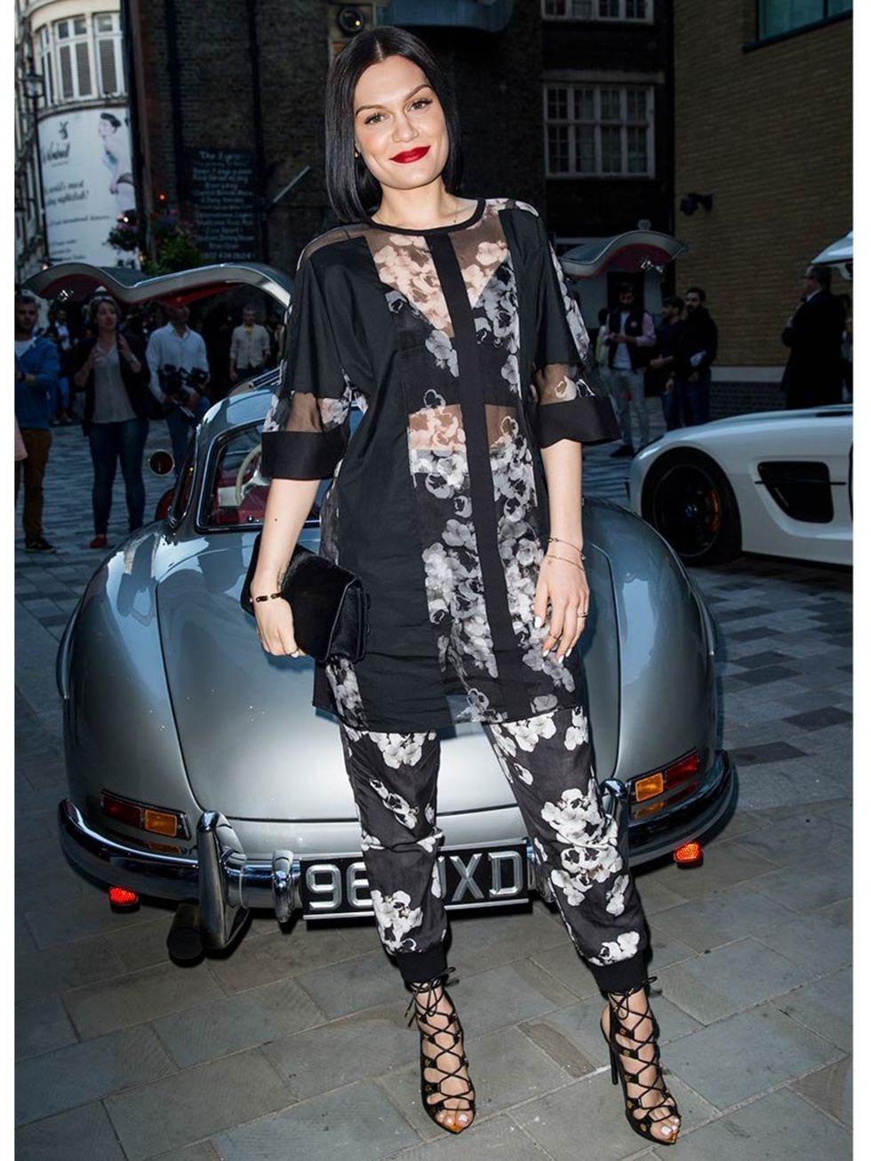 <p>Jessie J at the closing party for London Collections: Men.</p>