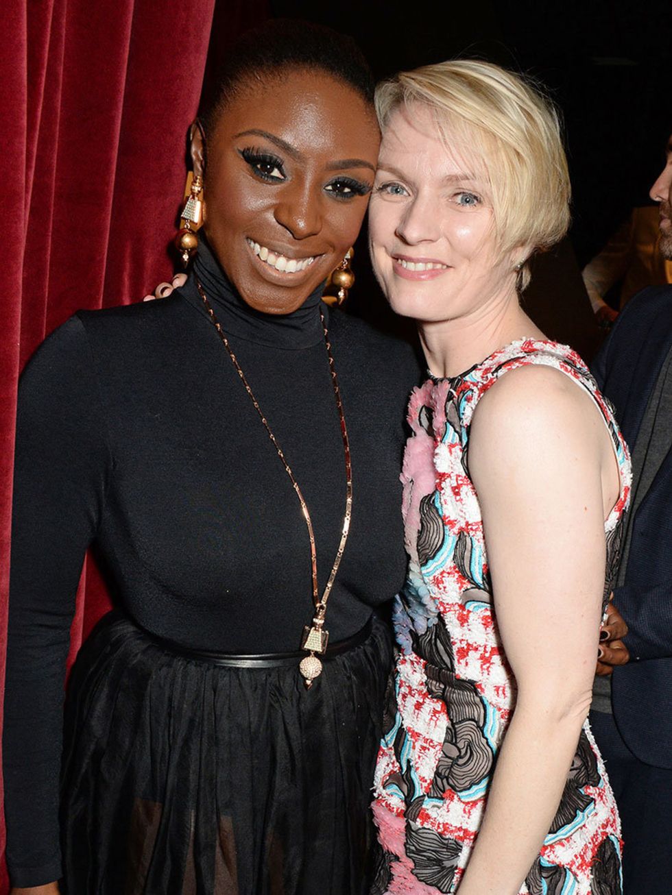 <p>Laura Mvula and Lorraine Candy attend the ELLE Style Awards after party.</p>