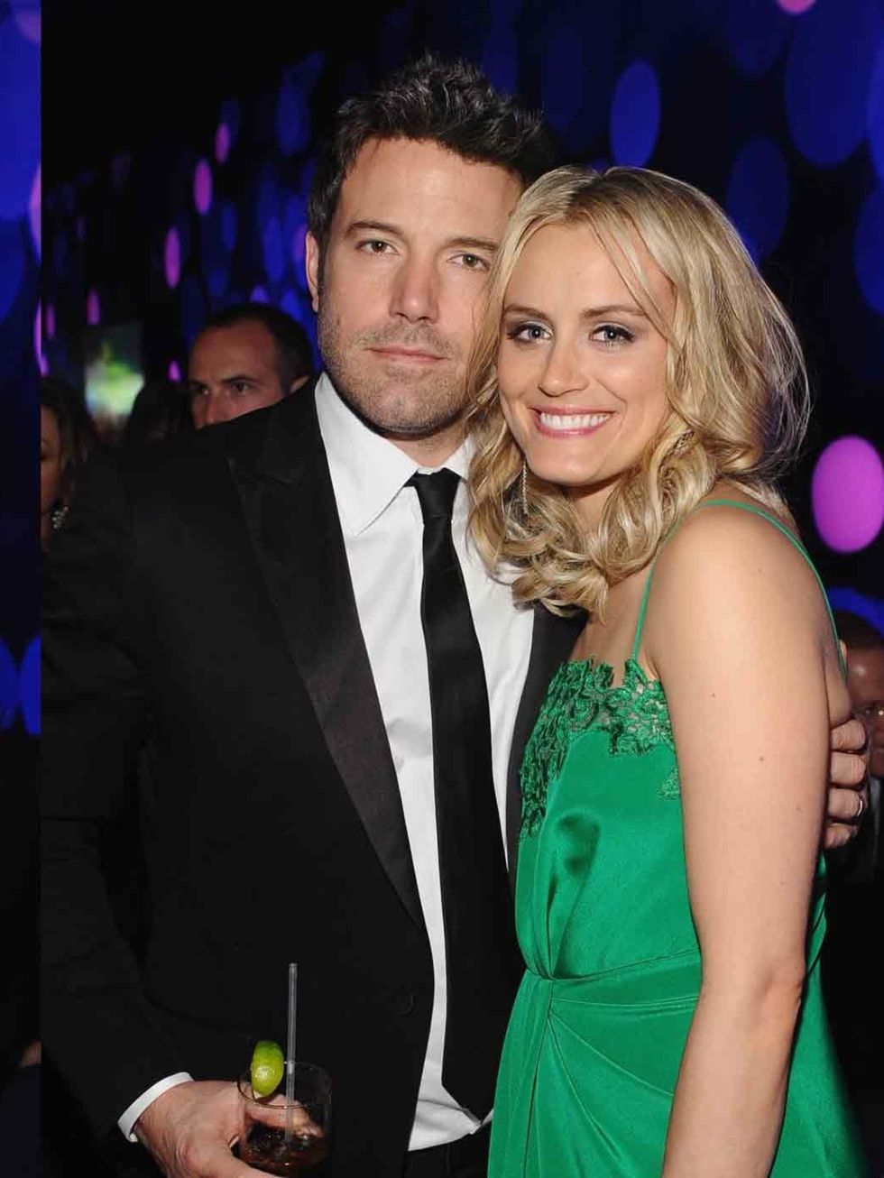<p>Ben Affleck and Taylor Schilling at the Golden Globes after-party, 2014.</p>