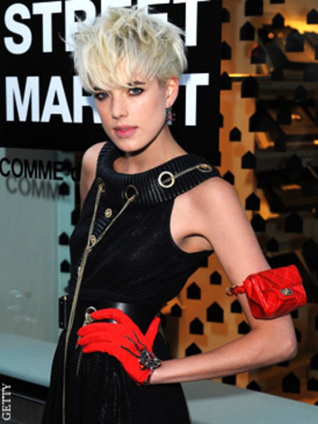 <p>And </p><p>Chanel + Dover Street = party. </p><p>Henry Holland was on hand to D.J while his best friend <a href="http://www.elleuk.com/starstyle/style-files/agyness-deyn">Agyness </a>posed with one of the many life sized cardboard cut-outs of Mr Lagerf