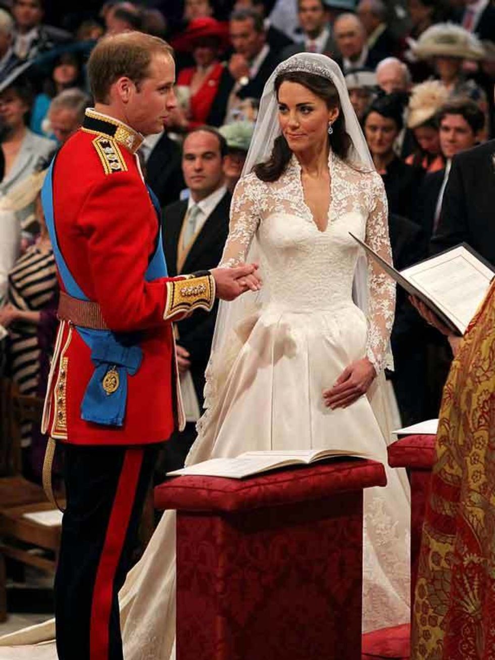 <p>Prince William and <a href="http://www.elleuk.com/starstyle/style-files/(section)/kate-middleton">Catherine</a></p>