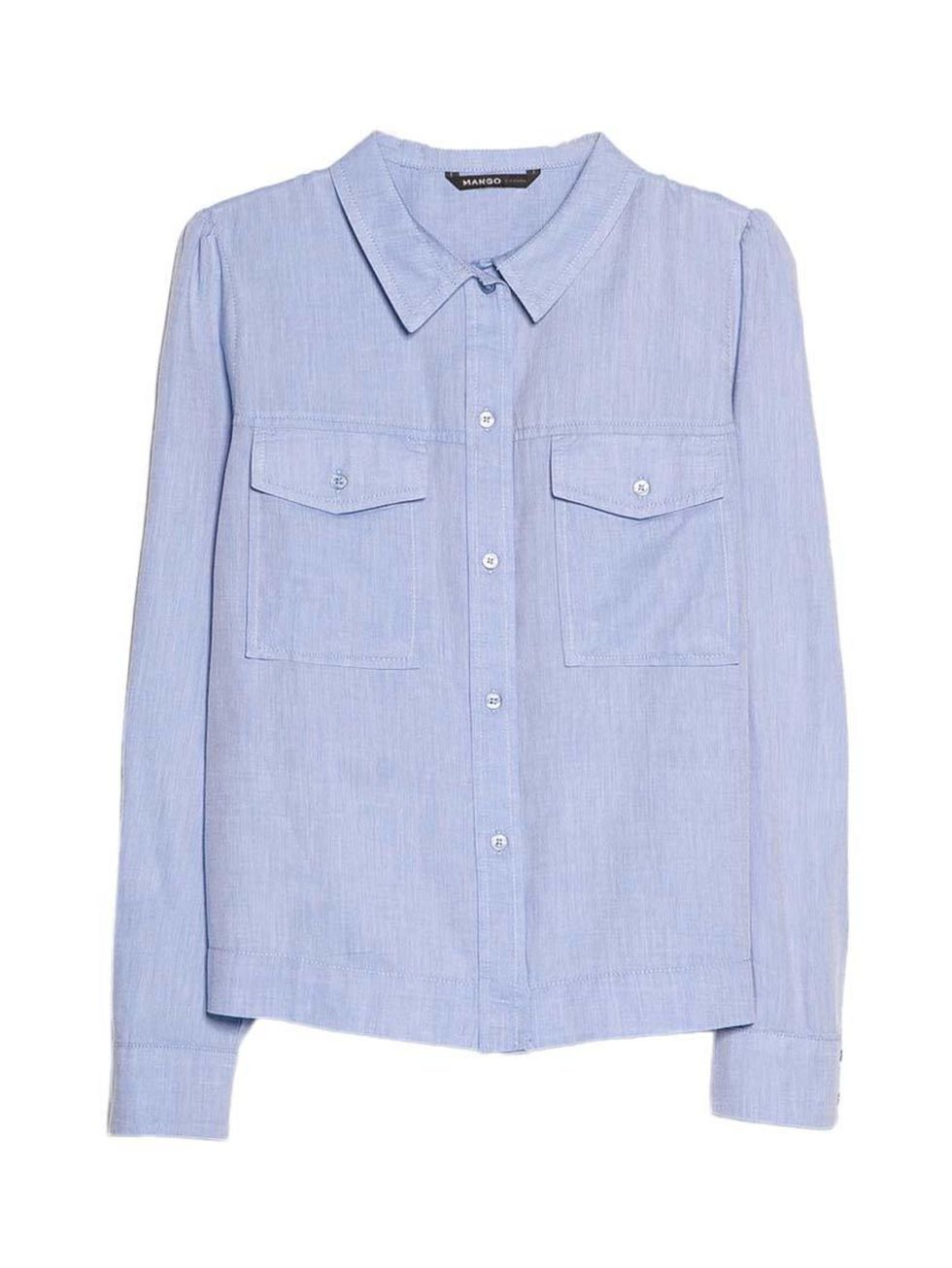 <p>Wear with rolled-up chinos and a mannish watch.</p>

<p> </p>

<p><a href="http://shop.mango.com/GB/p0/women/clothing/blouses-and-shirts/puffed-shoulder-shirt/?id=33045587_80&n=1&s=prendas.blusas&ident=0__0_1411055756670&ts=1411055756670" target="_blan