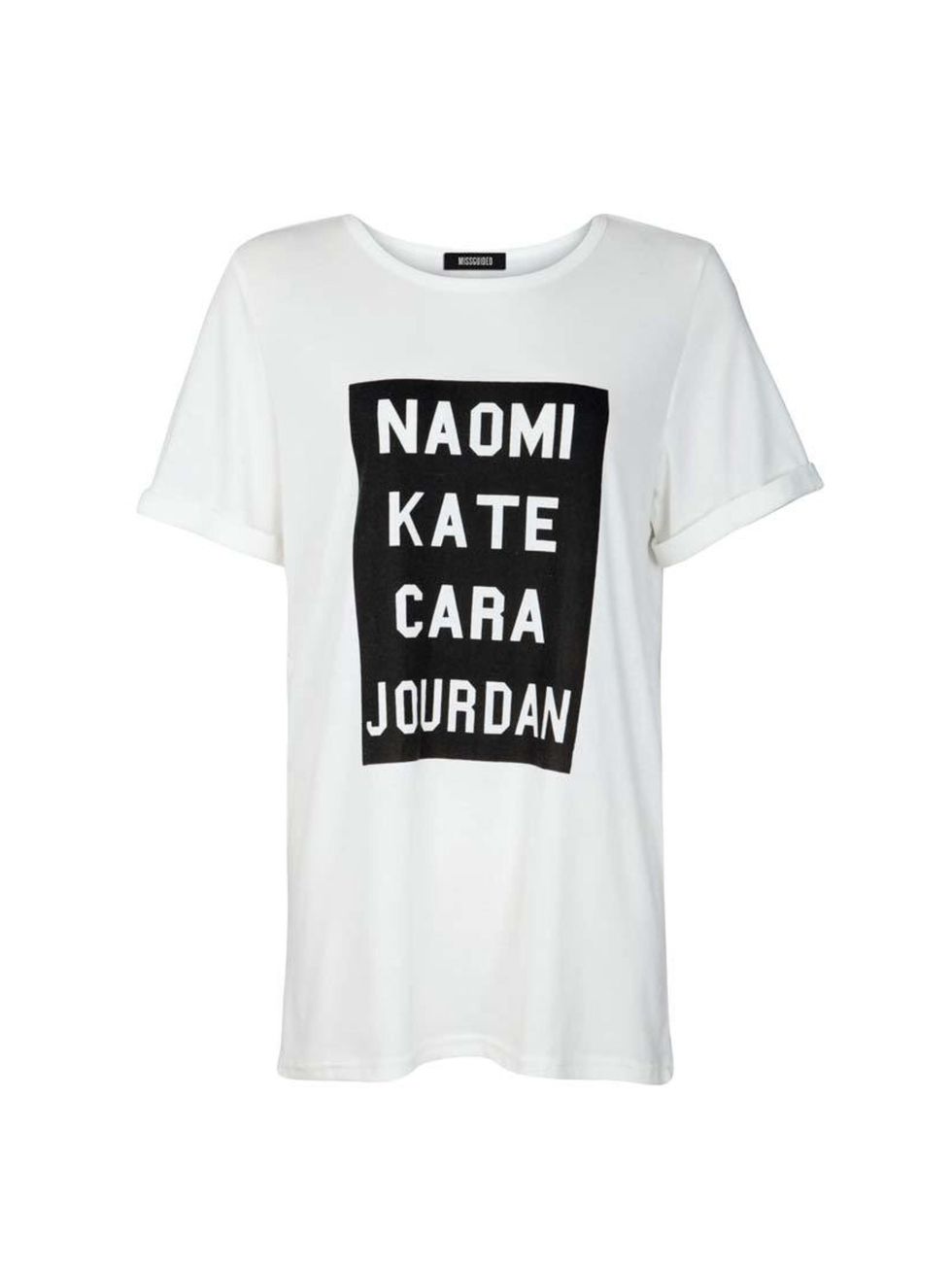 <p>Jourdan Dunn has been <a href="http://www.elleuk.com/fashion/celebrity-style/london-fashion-week-spring-summer-2015-front-row#image=10" target="_blank">spotted out in this tee</a> - so Digital Director Phebe Hunnicutt is in good company.</p>

<p> </p>
