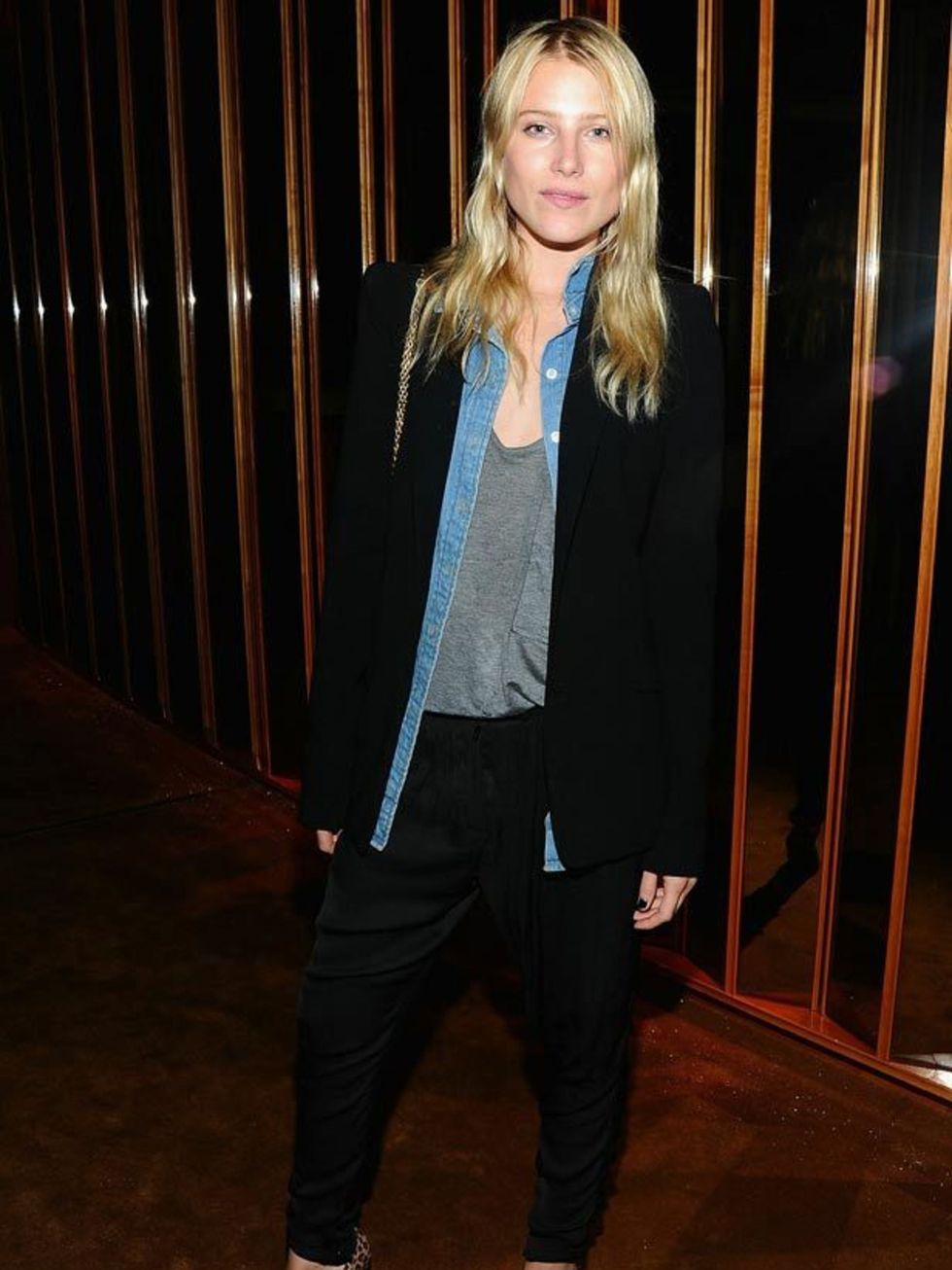 <p>Dree Hemingway &amp; <a href="http://www.elleuk.com/catwalk/collections/calvin-klein-collection/autumn-winter-2011/review">Calvin Klein</a>'s Italo Zucchelli at The Met Ball, 2 May 2011 in New York.</p>