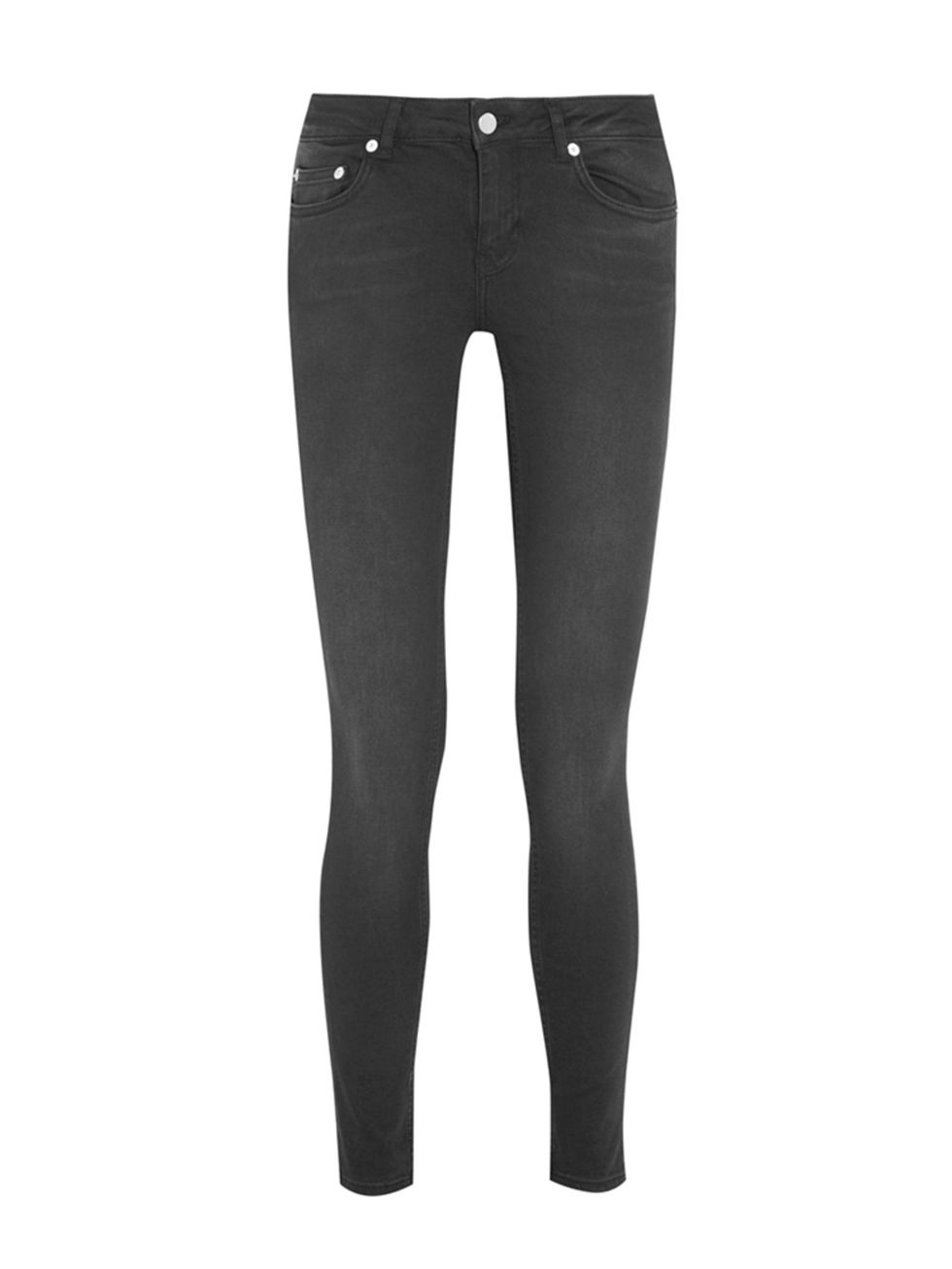 <p><a href="http://www.net-a-porter.com/product/453978/BLK_DNM/26-low-rise-skinny-jeans" target="_blank">BLK DNM</a> jeans, £130</p>