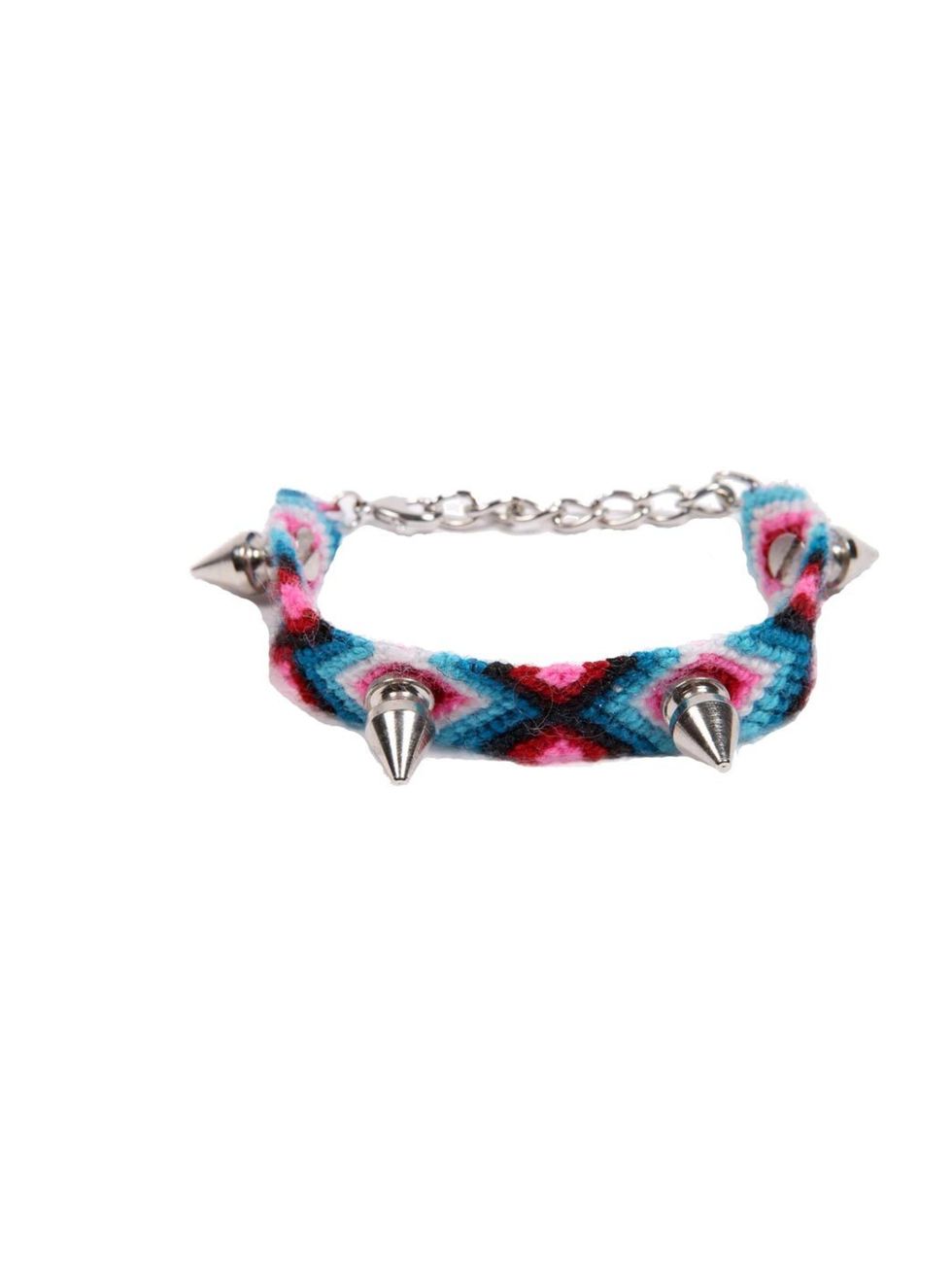 <p>You neednt spend a fortune refreshing your look - opt for directional accessories and jewellery just like this spiked friendship bracelet Urban Outfitters bracelet, £18</p><p><a href="http://shopping.elleuk.com/browse?fts=urban+outfitters+silver+spik