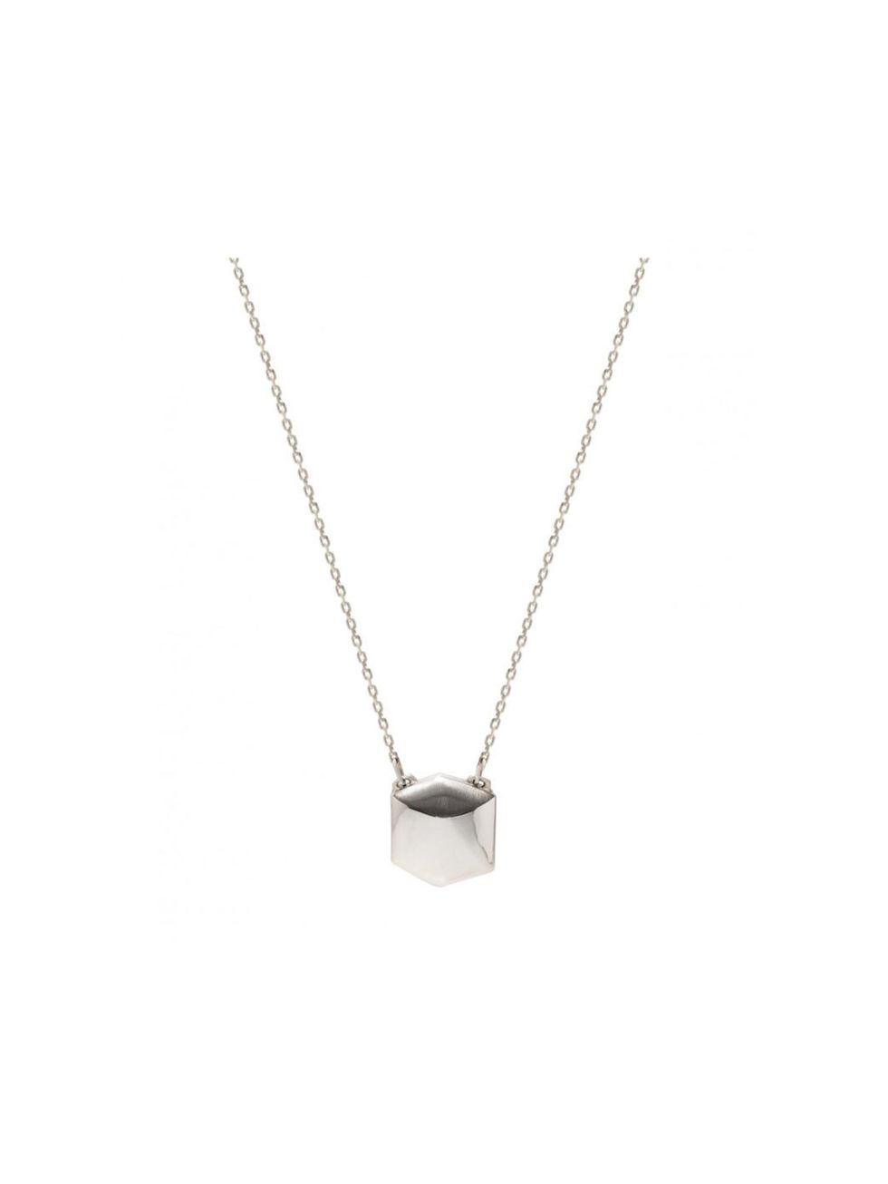 <p>Emilie Morris silver-black square shield necklace, £370, at <a href="http://www.kabiri.co.uk/designers/emilie-morris/silver-black-square-shield-necklace.html">Kabiri</a></p>