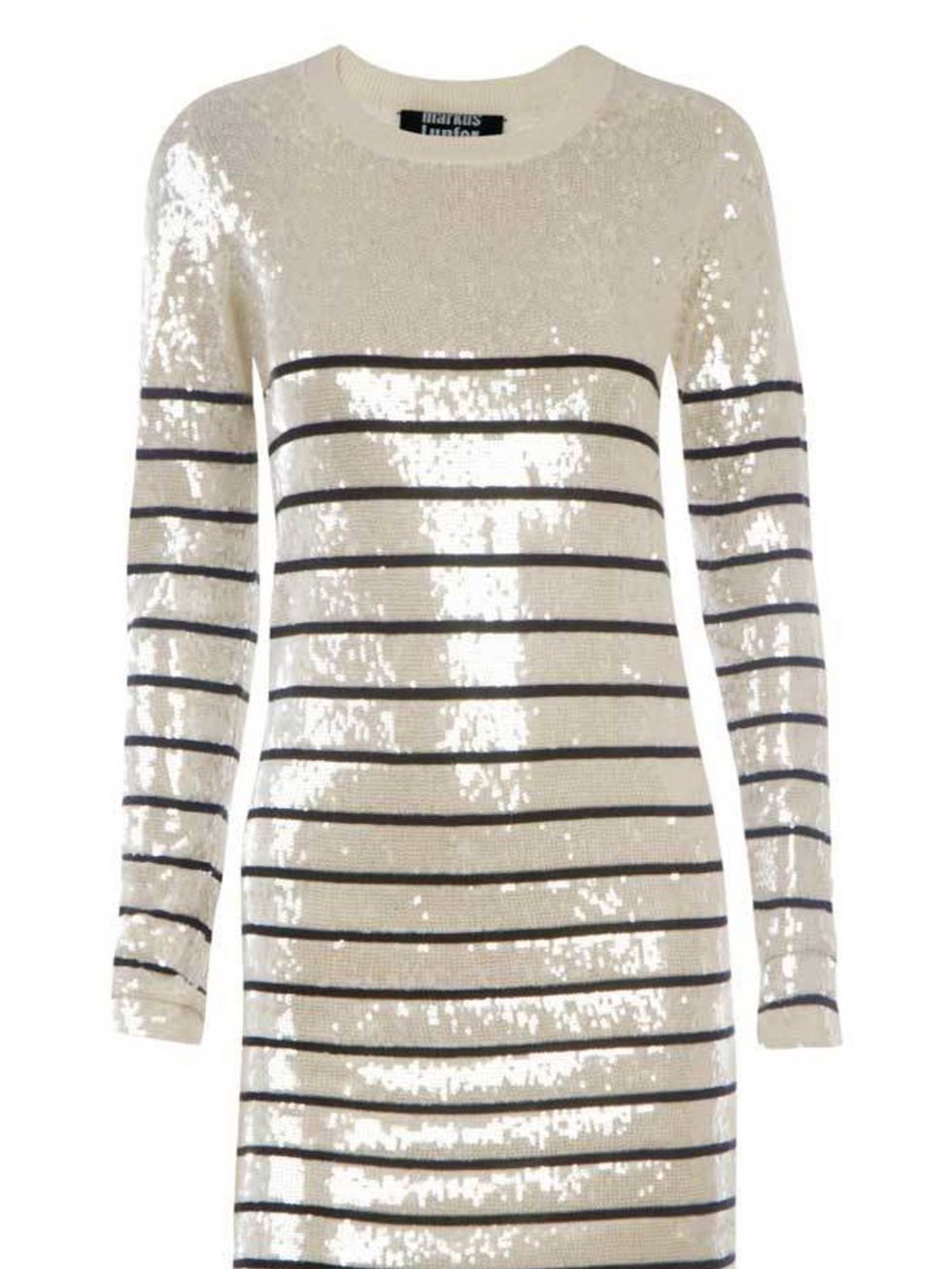 <p>Sequin stripe dress, £798, by Markus Lupfer at <a href="http://www.matchesfashion.com/fcp/categorylist/shop/womens?addFilter=Designers&amp;filterValue=markus%20lupfer">Matches</a> </p>