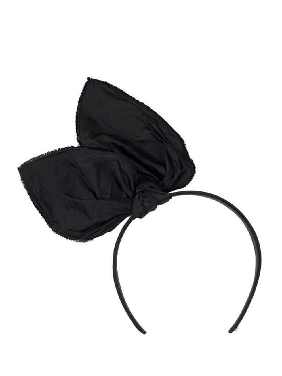 <p>Silk bunny ear hairband, £230, by Louis Vuitton (0207 399 3868)</p>