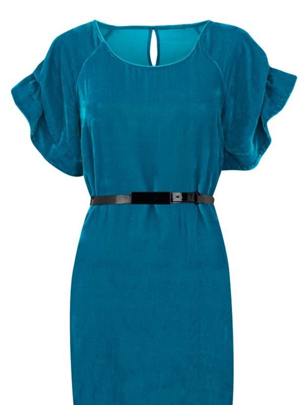 <p>Blue belted dress, £49.50, by Marks &amp; Spencer (0845 302 1234)</p>