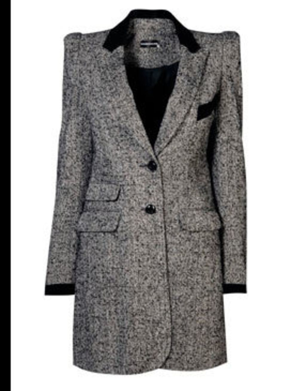 <p>Tweed coat, £100, by Warehouse (0870 1228 813)</p>