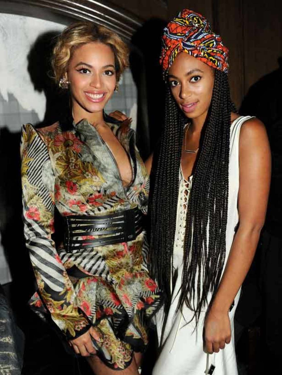 <p>Beyonce and Solange Knowles at The Cosmopolitan And Marquee Nightclub New Years celebrations in Las Vegas, 31st December 2010</p>