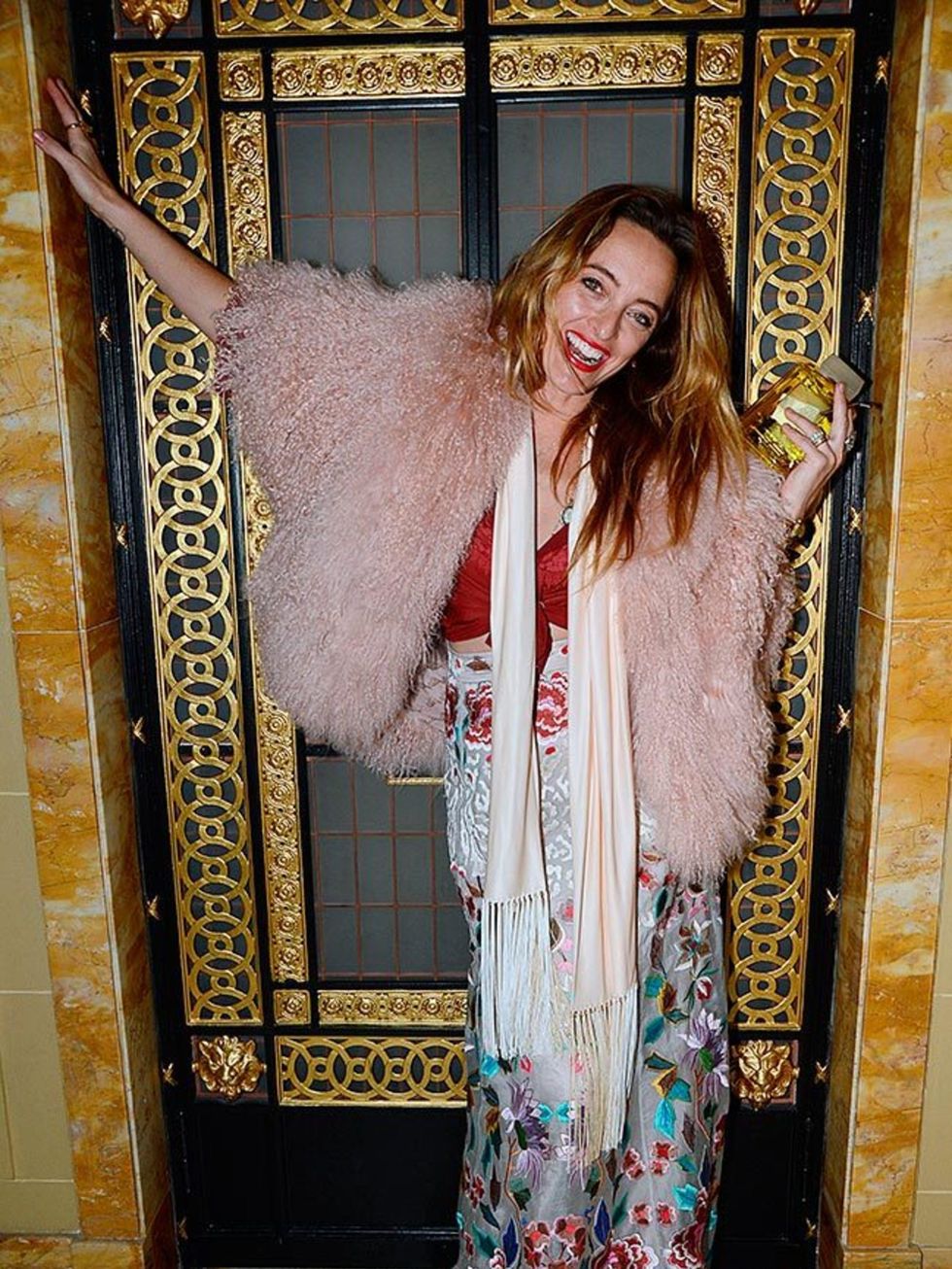 <p>Alice Temperley at the Edward Enninful Celebrations British Fashion Awards after-party in London, December 2014.</p>