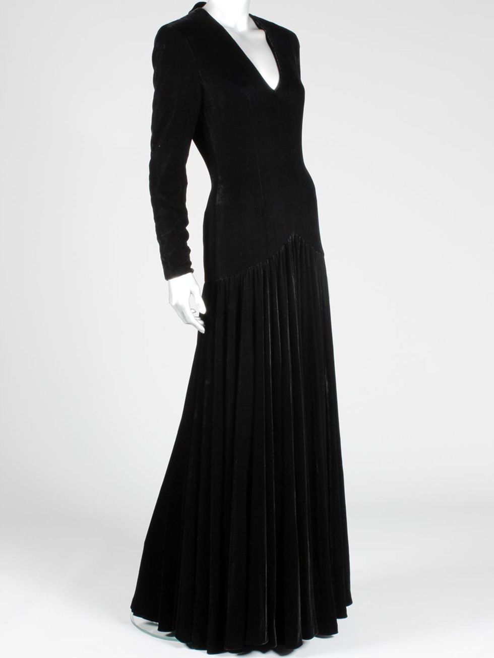 <p>A Bruce Oldfield dress worn by Princess Diana</p>