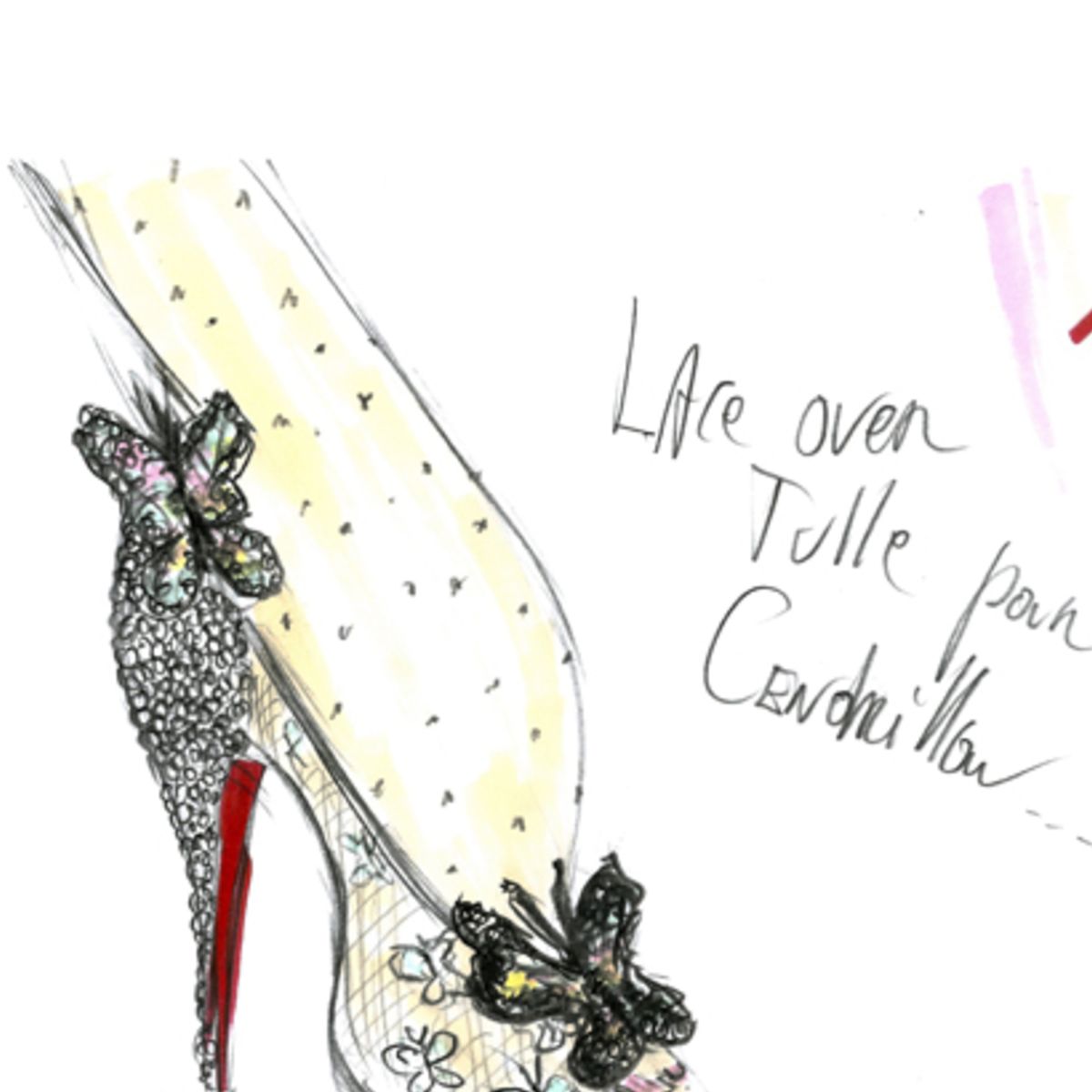 Cinderella Shoes by Christian Louboutin: Fairy Tale Red Bottom Heels