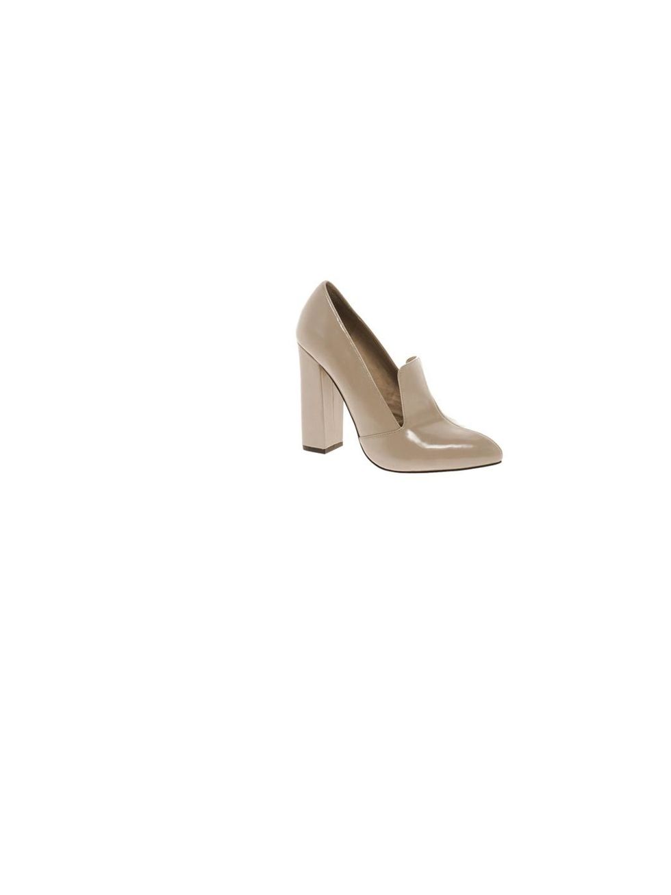<p><a href="http://www.riverisland.com/women/shoes--boots/brogues--loafers/Light-pink-block-heel-pointed-loafers-638197">River Island</a> pointed loafers, £50 </p>