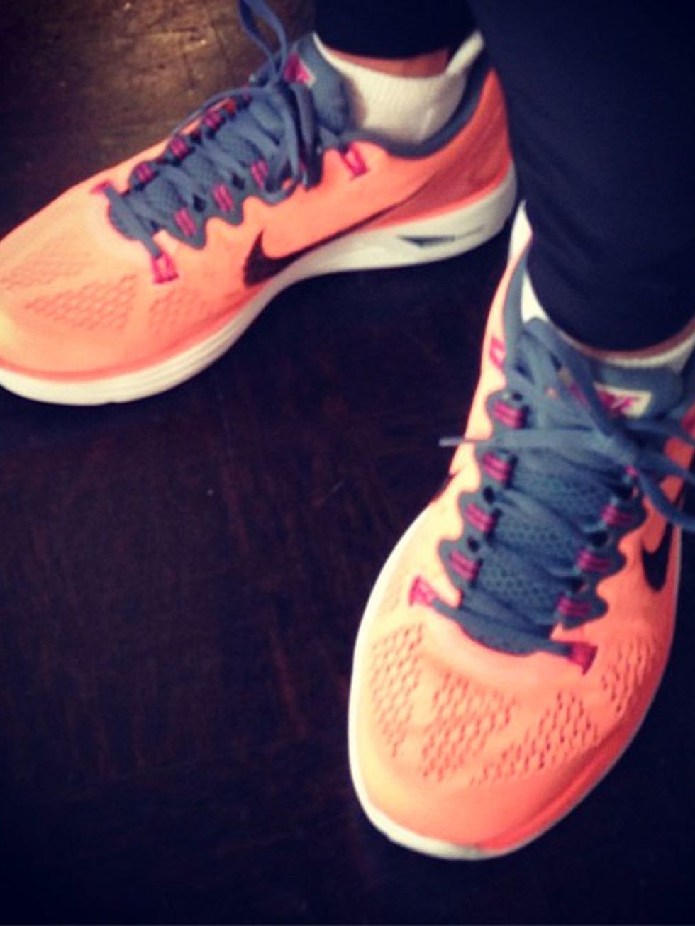 <p>Nike's new LunarGlide + 5 shoe</p>