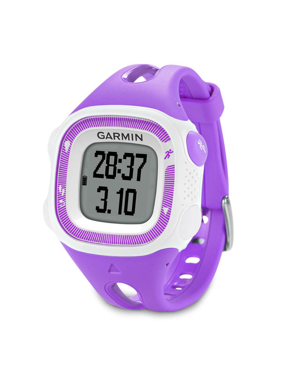 <p><a href="https://buy.garmin.com/en-GB/GB/watches-wearable-technology/wearables/forerunner-15/prod145621.html" target="_blank">Forerunner 15 £119.99</a></p>

<p>All runners should have a GPS watch. This one is ultra user friendly and reliable giving you