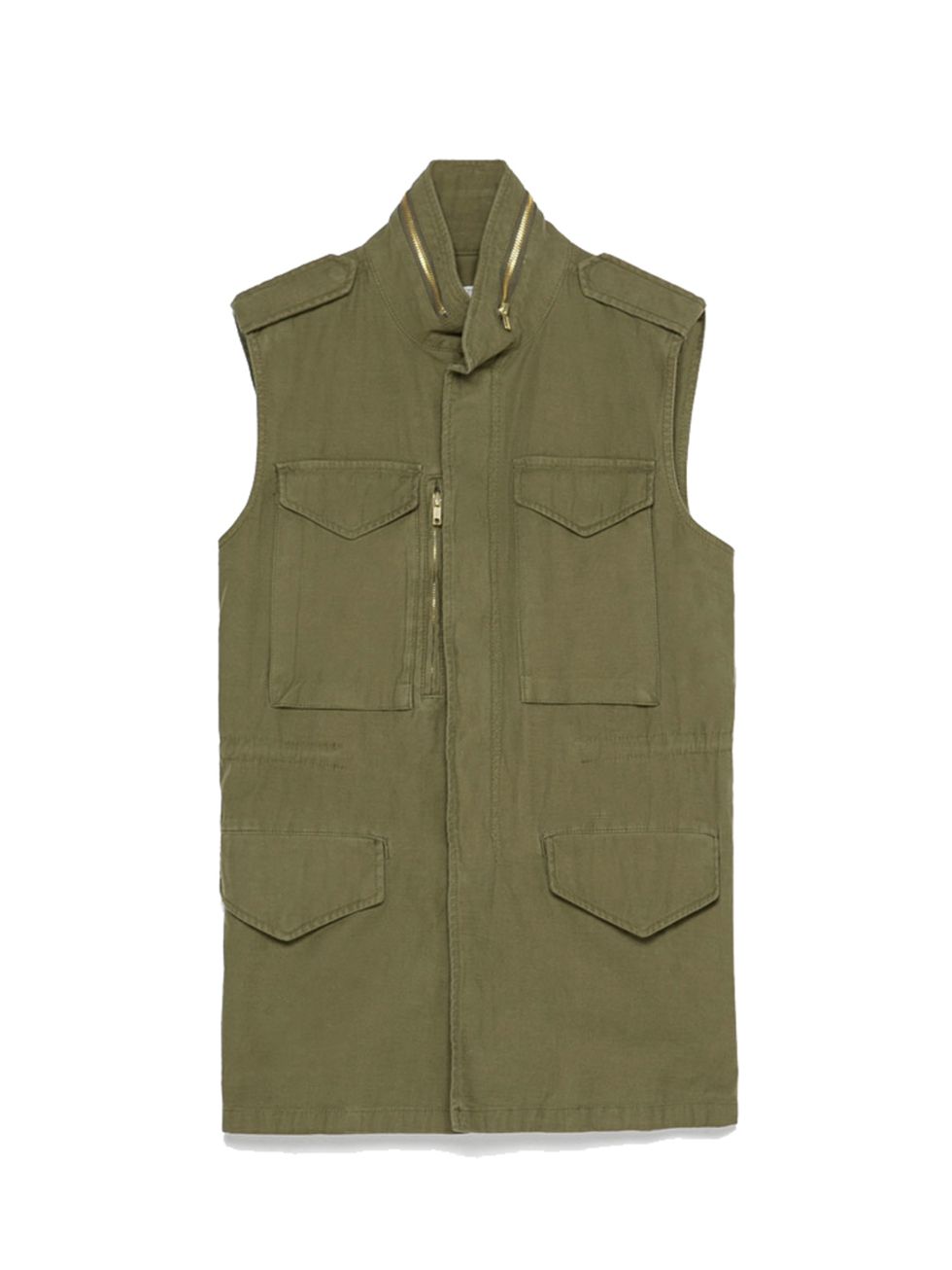 <p>ALEXAS TIP: No rules is my rule</p>

<p><a href="http://www.zara.com/uk/en/collection-ss15/woman/outerwear/vintage-style-parka-vest-c367501p2367382.html" target="_blank">Zara</a> parka vest, £59.99</p>
