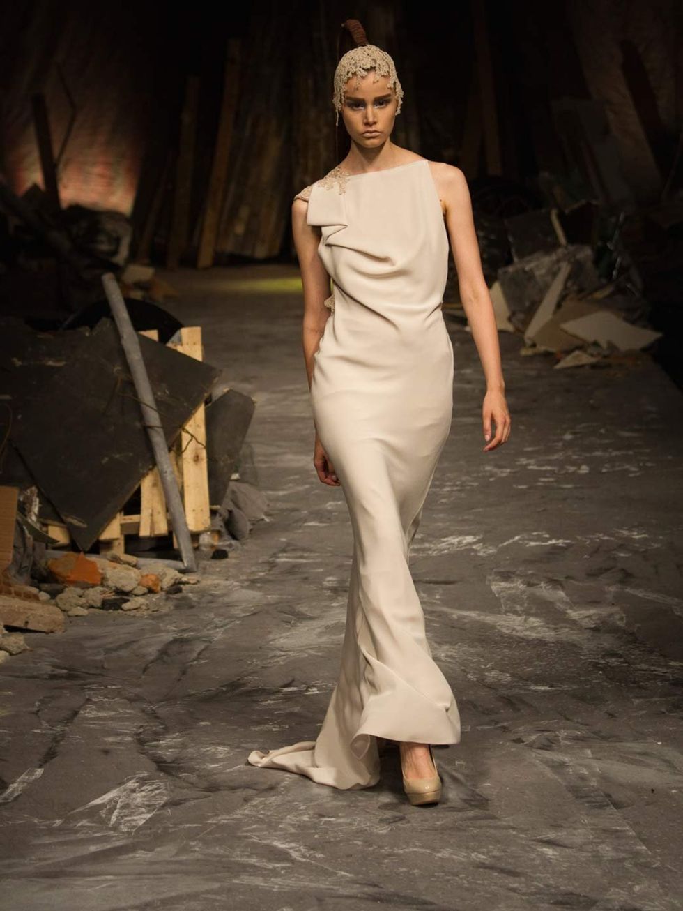 <p><strong>David Fielden</strong></p><p><strong>Who?</strong> Fashion-led styles with an ethereal leaning, Fieldens creations are avant-garde yet sophisticated and perfect for brides craving something unexpected for the big day.</p><p><strong>When?</stro